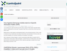 Tablet Screenshot of itcentralpoint.com